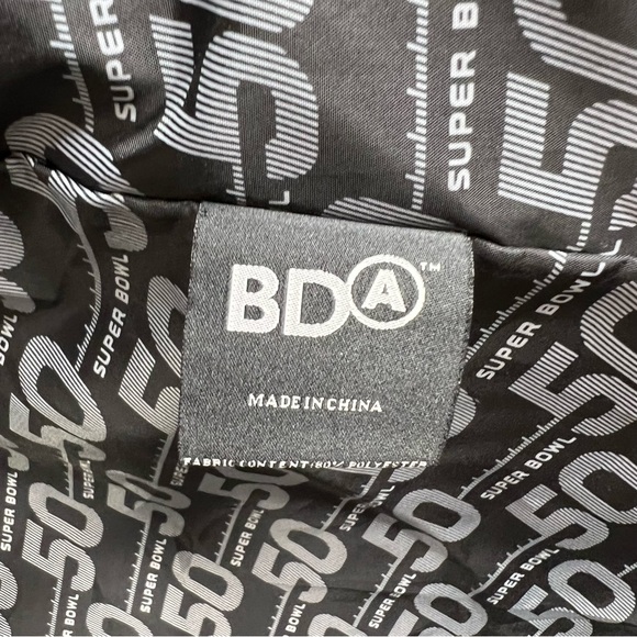 NFL Super Bowl 50 Golden Anniversary Quilted Winter Coat - Picture 10 of 14